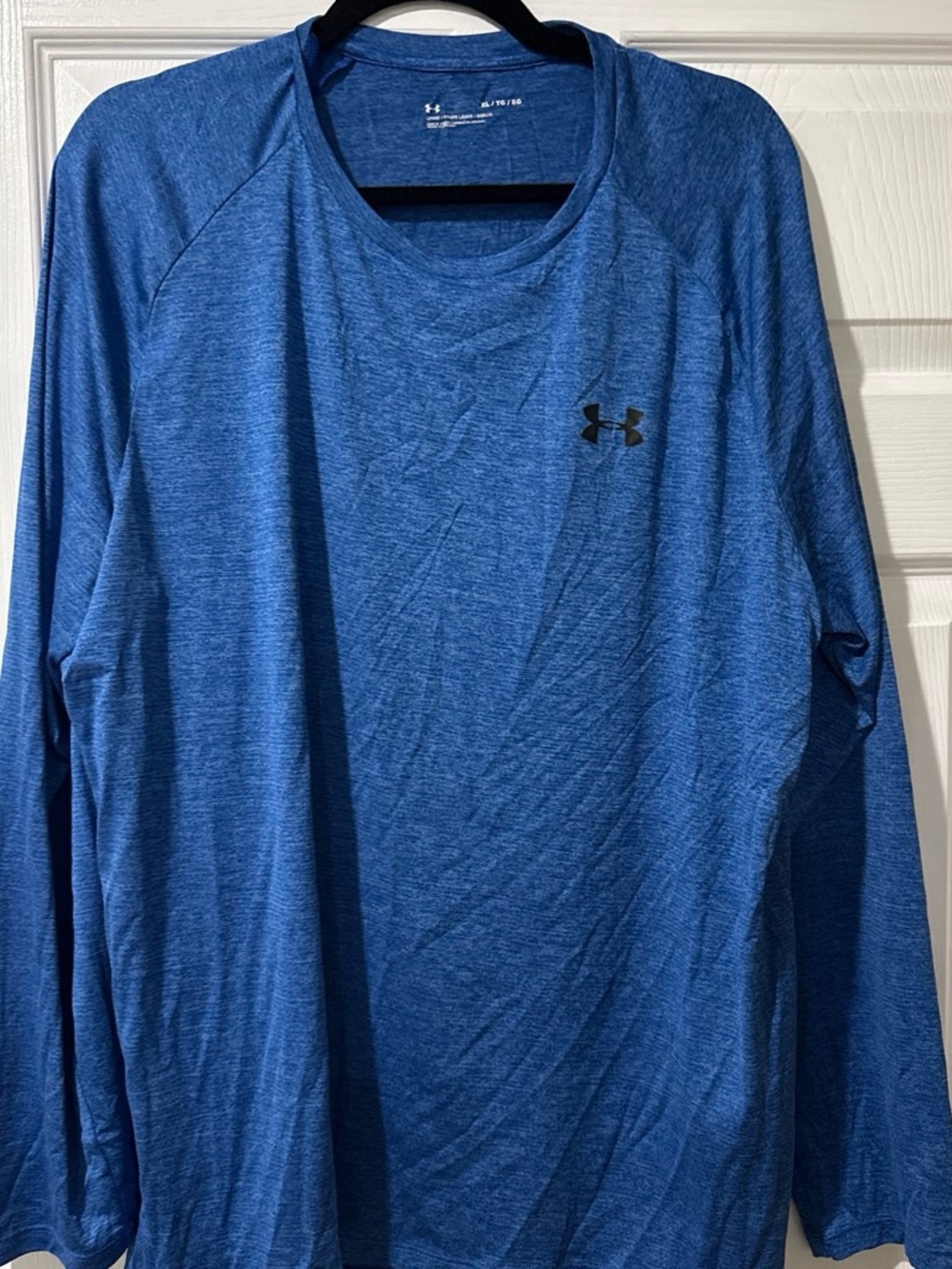 Under Armour Men's Long Sleeve Performance Tee - Royal Blue